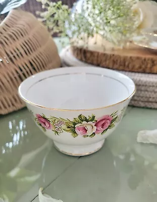 Buy Colclough Bone China 'Enchanment' Roses Sugar Bowl • 5.99£