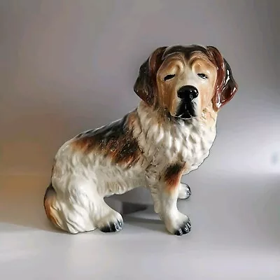 Buy Kingston Pottery St Bernard Dog Figure • 12£