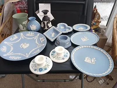 Buy Wedgwood Jasper Ware Job Lot Of  12 Pieces Nice Collection See Description  • 15.99£