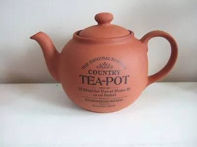 Buy Henry Watson Country Teapot (1 ½ Pint) The Original Suffolk Terracotta Pottery • 9.99£