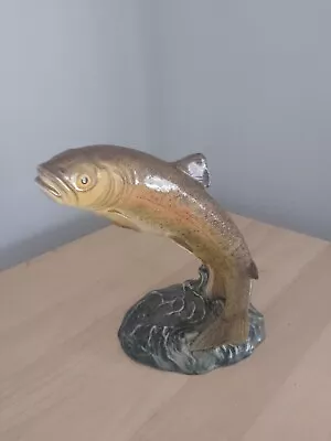 Buy Vintage Beswick Leaping Brown Trout 1032 • 35£