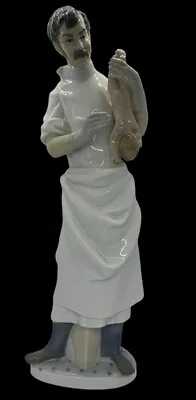 Buy Vintage Lladro Obstetrician  Doctor Holding Newborn Baby 14  Retired Figurine • 72.69£