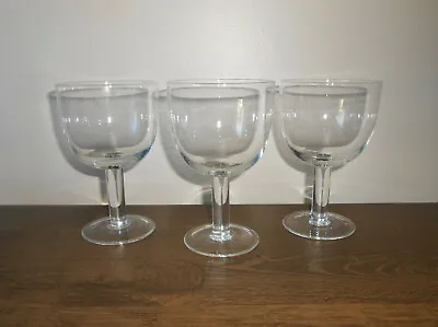 Buy Royal Doulton Terence Conran Red Wine Glasses 6 1/4  Set Of 3 Blown Glass • 32.62£