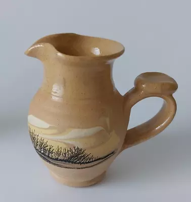 Buy BOSCASTLE POTTERY ~ Brown Jug Creamer Pitcher  9cm • 4.99£