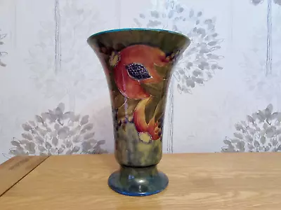 Buy William Moorcroft, Vase, Ochre Pomegranate Design, Made For Liberty, Circa 1912. • 580£