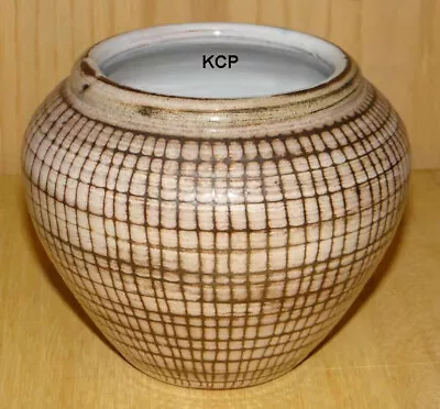 Buy John Solly Studio Pottery Vase Maidstone Kent 1953-1986 • 20£