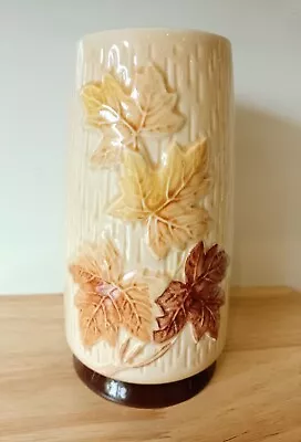 Buy Vintage SylvaC Autumn Leaves Large Vase 4011 • 10£