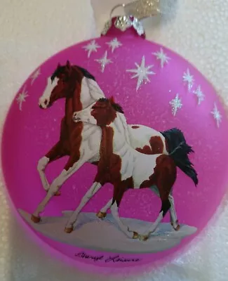 Buy Breyer 700811 2011 Artist Signature Hand-blown Glass Ornament Horse Christmas  • 19.43£