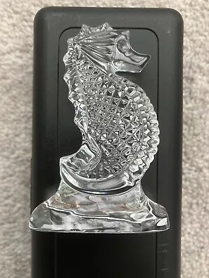 Buy Small Waterford Crystal Sculpture Ornament Figure Glass Seahorse 7cm • 26.25£