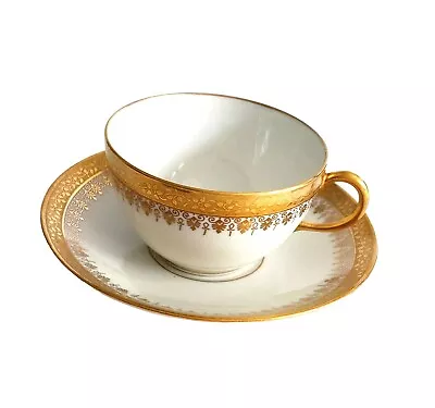 Buy JDA Gerard Dufraiss Abot France Limoges Fine Bone China Tea Cup & Saucer. • 14.91£