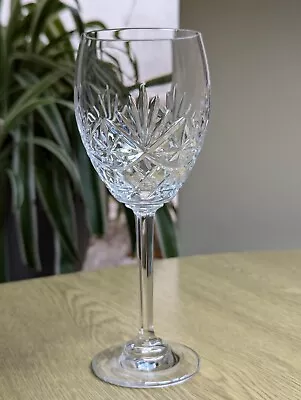 Buy Vintage Edinburgh Crystal Duet Wine Glasses 17cm/6 5/8  Beautiful Signed 1sts • 8.95£