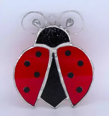Buy Stained Glass Suncatcher Ladybird Handmade In England • 14.95£