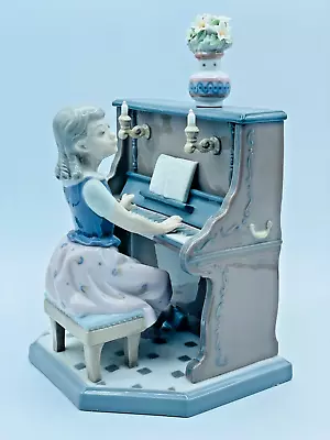 Buy Lladro #5462  Practice Makes Perfect  Girl Playing Piano - No Original Box • 107.17£