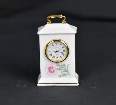 Buy Aynsley WILD TUDOR Carriage Clock 4   England Fine Bone China  (2JB10661) • 25.16£