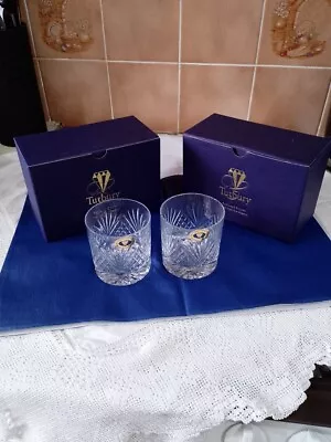 Buy Totbiry Crystal Whisky Tumblers X 4. New In Box. • 30£