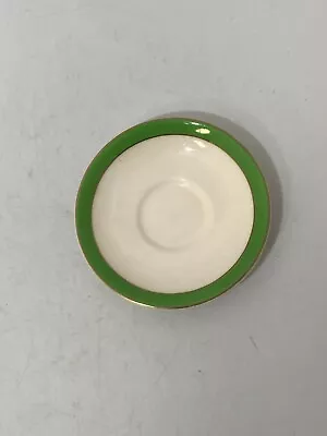 Buy Alfred Meakin England Saucer Green Border Small 4.7 Inches Porcelain Replace #RA • 2.99£