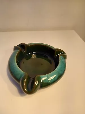 Buy Vintage Canuck Pottery 41st Canada Green Ashtray 14cm • 0.99£