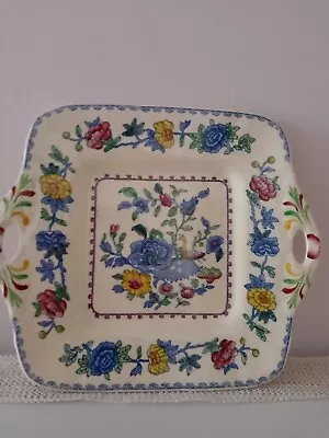 Buy Stunning Mason China Cake Plate Regency Pattern. • 12£