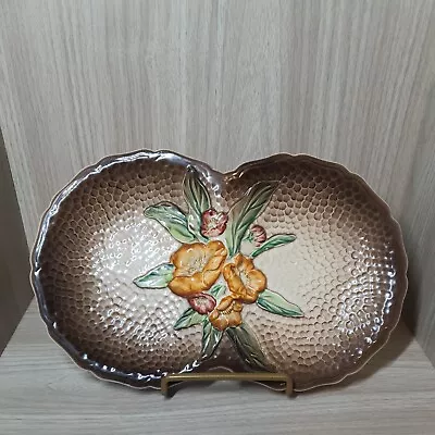 Buy Unusual Vintage Carlton Ware Double Floral Dish 3025 • 10.99£