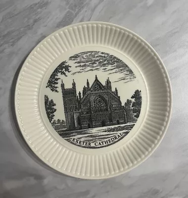 Buy Vintage Wedgwood Plate - Etruria & Barlaston, Exeter Cathedral Scene • 7£