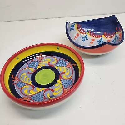 Buy Del Rio Salado Hand-painted Pottery Candy Bowls • 18.63£