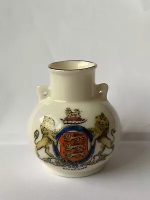 Buy Vintage WH Goss Crested China Model Of Vase. England Crest. VGC. • 5.99£