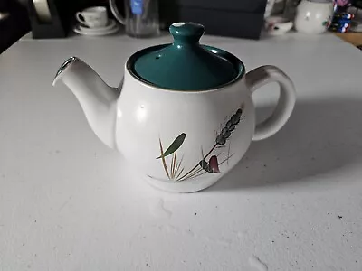 Buy Vintage Denby 'Greenwheat' Teapot Signed • 7.99£