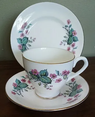 Buy Vintage, Taylor And Kent Bone China, Tea Cup, Saucer And Plate, Trio • 4.95£