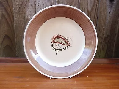 Buy Susie Cooper Brown Skeleton Leaf  Soup Bowl #3 • 8£