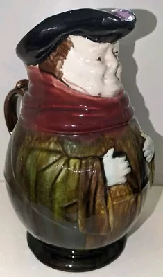 Buy 🟨rare Antique Majolica Toby Character Jug Pitcher Stamped Thomas?  Foresters  • 40£