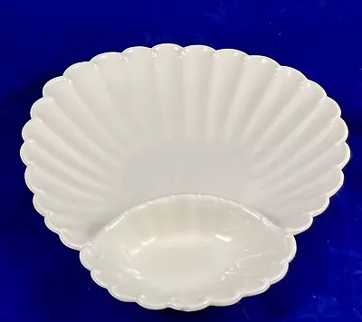 Buy Vintage Serving Platter Large White 2 Section Sea Shell Theme Chip & Dip • 11.18£
