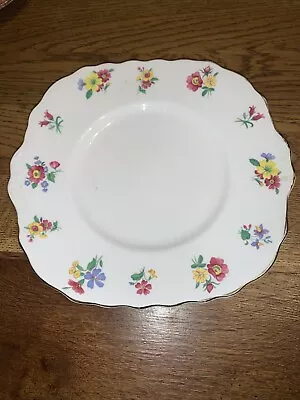 Buy Vale Bone China Pretty Floral Cake Bread And Butter Plate 8 1/2 Inch  • 10£