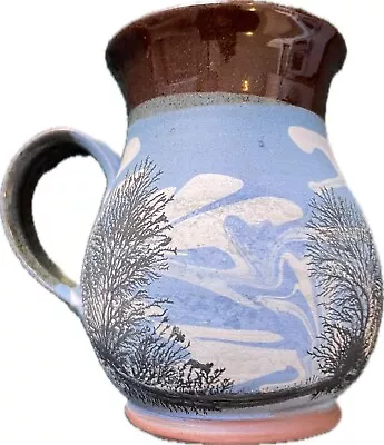 Buy Boscastle Pottery Roger Irving Small And Beautifully Decorated Mug Mochaware • 9.99£