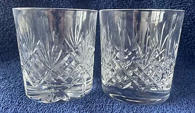 Buy Edinburgh International Crystal 2 Embassy Old Fashioned Whisky Glasses • 24.97£