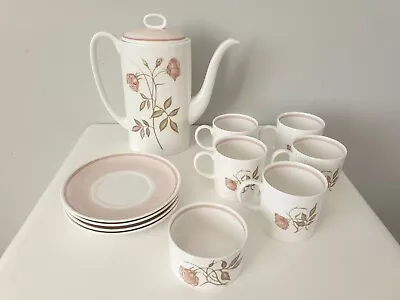 Buy Vintage 1960s Susie Cooper Wedgwood Talisman Coffee Set Cups, Saucers & Sugar • 37.99£