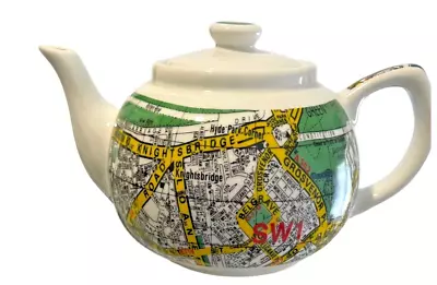 Buy Teapot 1992 Ordnance Survey 3.1 Inches London Atlas Map Paul Cardew SW1 • 35£