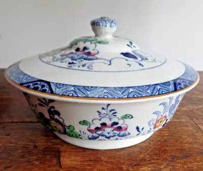 Buy Booths Silicon China Netherlands Pattern Lidded Vegetable Tureen • 13.99£