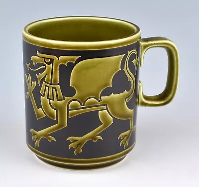 Buy Vintage Hornsea Pottery Dragon Mug (Green) By John Clappison 1969-72 • 29.99£