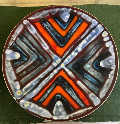 Buy Vintage Poole Pottery Delphis Ceramic Decorative Plate. No - 111 • 65£