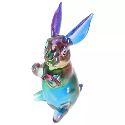 Buy  Crystal Bunny Animal Rabbit Statue Ornaments Easter Table Decoration • 10.99£