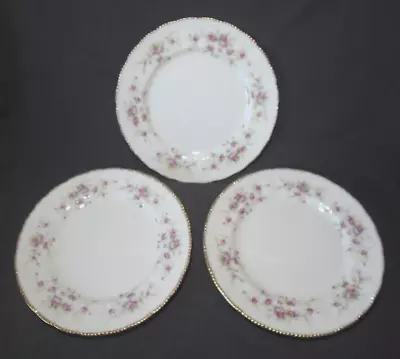 Buy 3 X Paragon Victoriana Rose 10¾  / 27cm Dinner Plates; First Quality • 21.95£