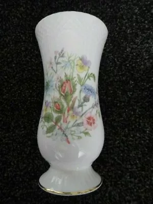 Buy Aynsley - China - Wild Tudor Vase - 6 Inch High - 3 Inch Wide • 4.50£