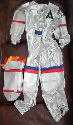 Buy POTTERY BARN KIDS Light-Up Astronaut Halloween Costume Outfit, 7-8 Years, NWT • 52.18£