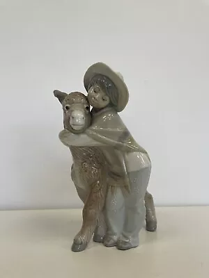 Buy Lladro Platero And Marcelino Boy Hugging Donkey • 25£