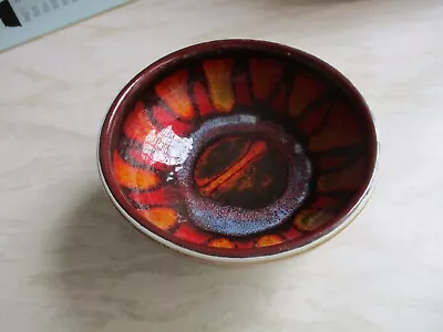 Buy Poole Pottery Mid Century Footed Bowl • 8.50£