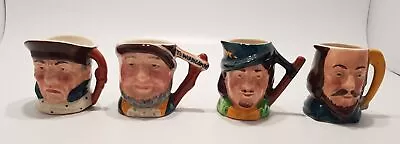 Buy Lancaster & Sandland Ware Miniature Characters Jugs X4 Excellent Condition • 24.99£