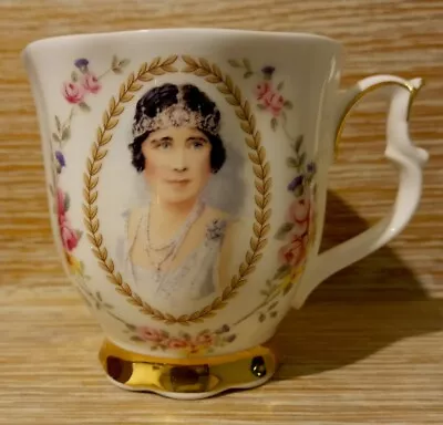 Buy Royal Albert 100th Year Of Her Majesty Queen Mother Fine Bone China Mug 9cm High • 10£
