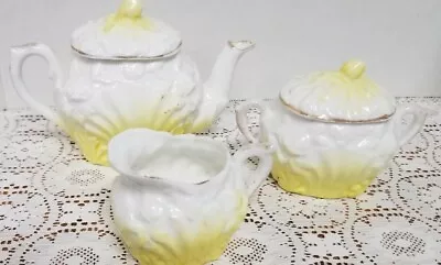 Buy Antique 5 Pc German Victorian Porcelain Child's Miniature Tea Set Cream Sugar • 64.42£