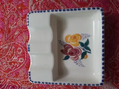 Buy Vintage Poole Pottery Ashtray - BF Design - Undamaged - Impressed Backstamp • 14.99£