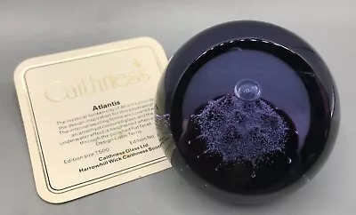 Buy Caithness Glass 'Atlantis' Limited Edition Paperweight 482/1500 • 25£